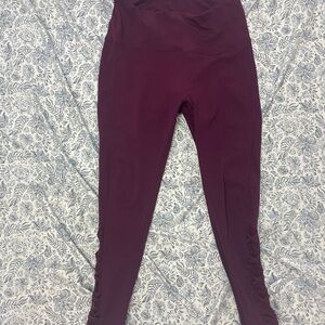 Women's High-Waist Plum Active Leggings